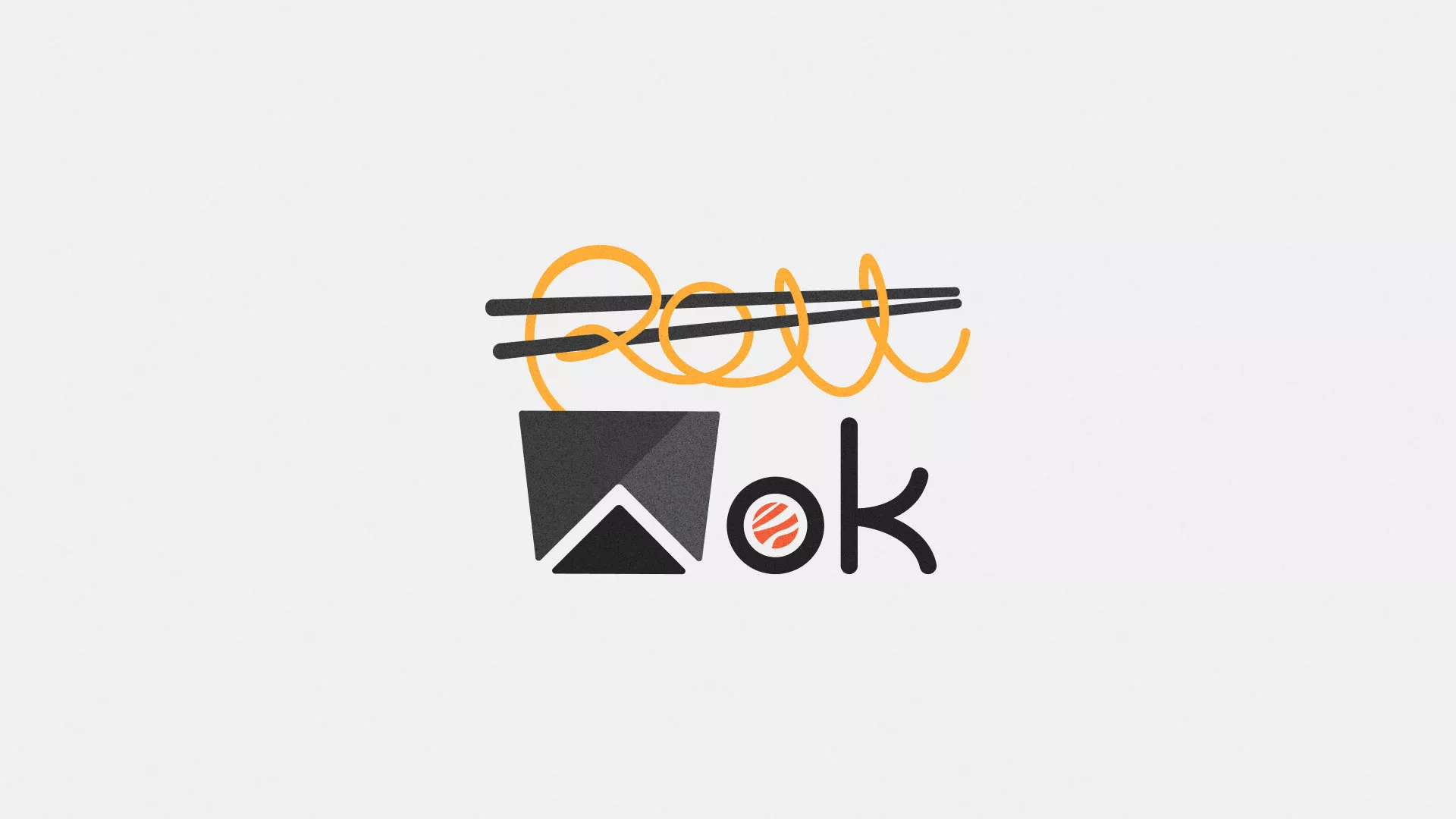 Разработка логотипа в Пензе для суши-бара «Roll Wok Club» Разработка логотипа в Пензе для суши-бара «Roll Wok Club»